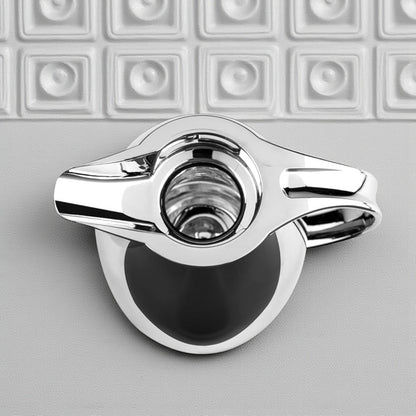 Emsa Cone Thermal Jug Swirl 1.5 L – Metallic Silver | Premium German-Made Vacuum Flask with Glass Liner for Hot & Cold Drinks - Damoo