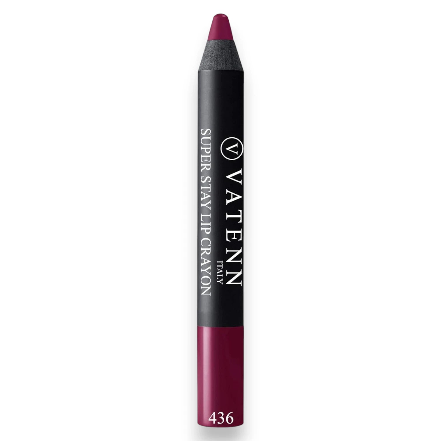 Vatenn Italy Super Stay Lip Crayon 436 Oklahoma | 18Hr Long-Lasting Matte Lipstick | Waterproof, Smudge-Proof, Non-Drying Lip Color - Damoo