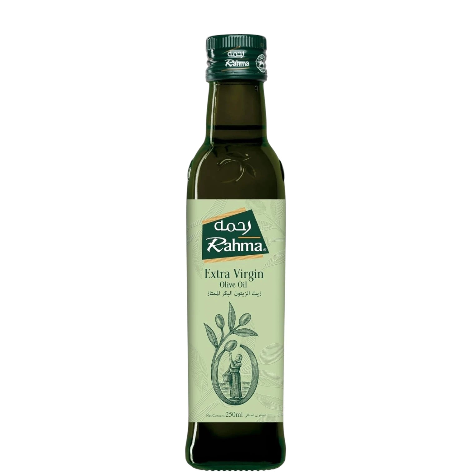 Rahma Extra Virgin Olive Oil 250ml – Cold Extracted, Raw & 100% Natural with Low Acidity – Premium Quality Olive Oil - Damoo