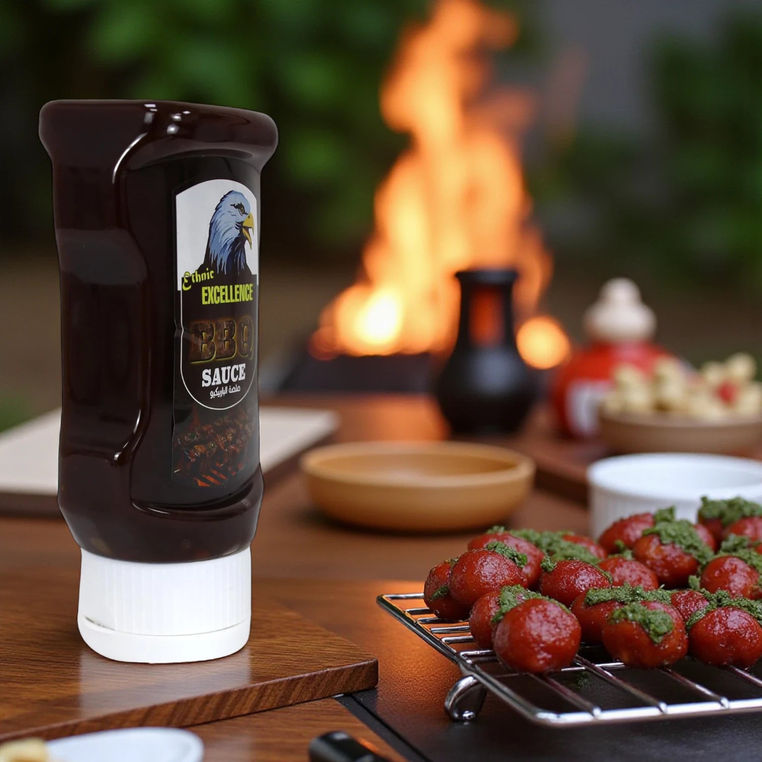 Excellence Barbecue Sauce – Sweet, Smoky & Tangy Flavor | Perfect for Grilling, Marinating & Dipping | 315ml Bottle - Damoo