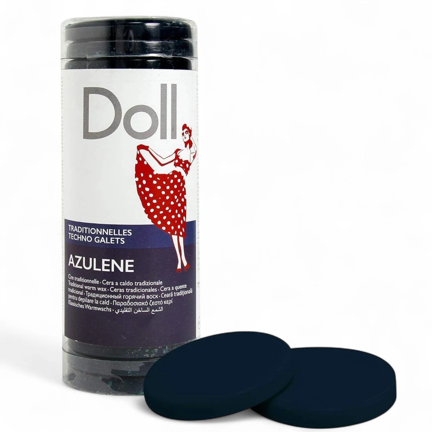 DOLL Traditional Warm Wax Galets with Azulene – 400g | Professional Salon-Grade Hair Removal Wax - Damoo