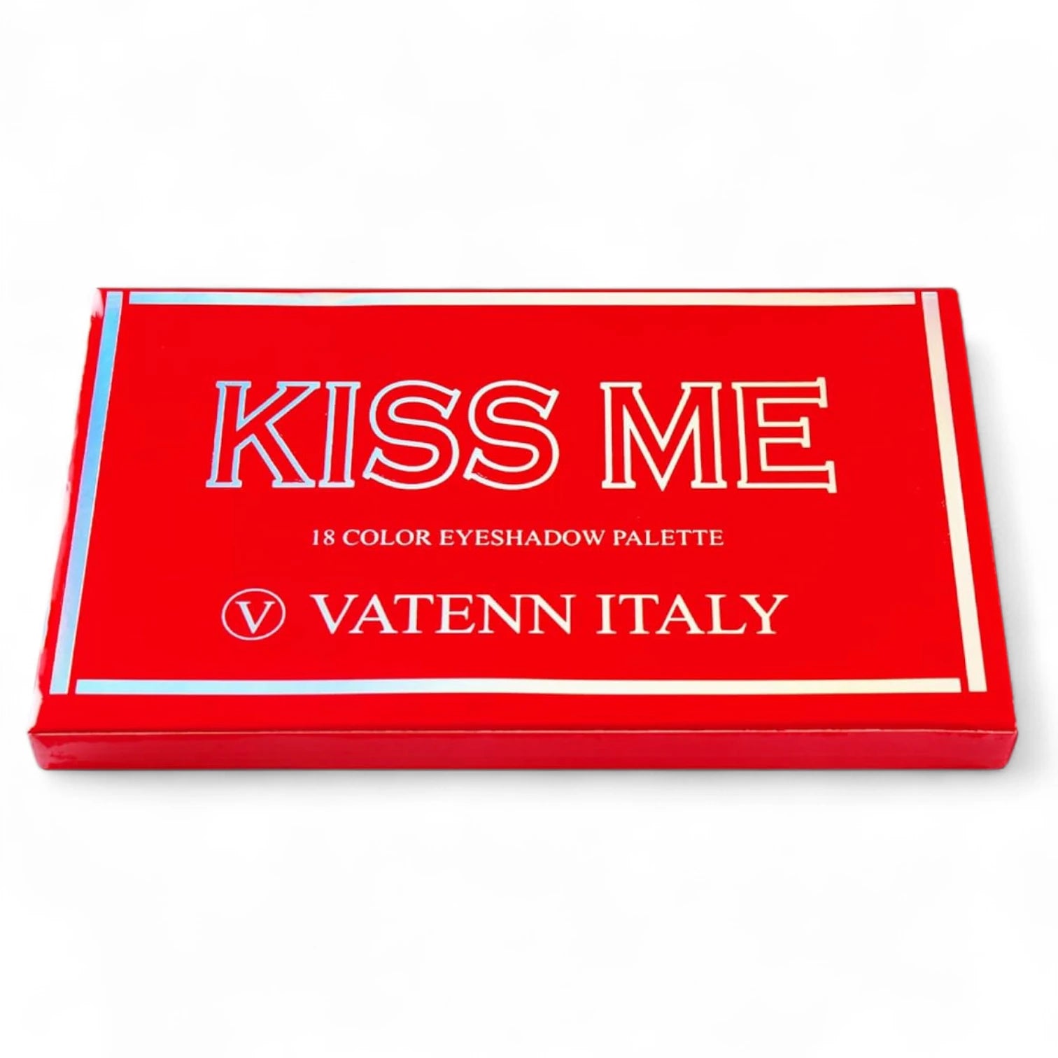 Vatenn Italy 18 Color Eyeshadow Palette KISS ME SN-1414 | Nude Matte & Shimmer Shades | Intense Pigmentation | Long-Lasting Blendable Eye Makeup 30g - Damoo