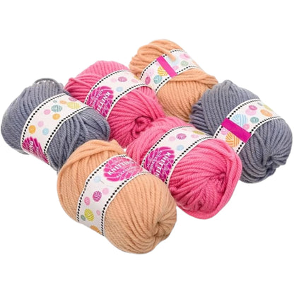 Maayergy Knitting Machine with 6 Colored Yarns – Creative DIY Toy for Kids | Educational Craft Kit for Boys & Girls | Birthday & Christmas Gift for Ages 6+
