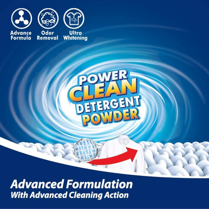 V Care Power Clean Laundry Detergent Powder 3Kg – Effortless Stain Removal, Long-Lasting Fragrance & Ultra Whitening Formula - Damoo