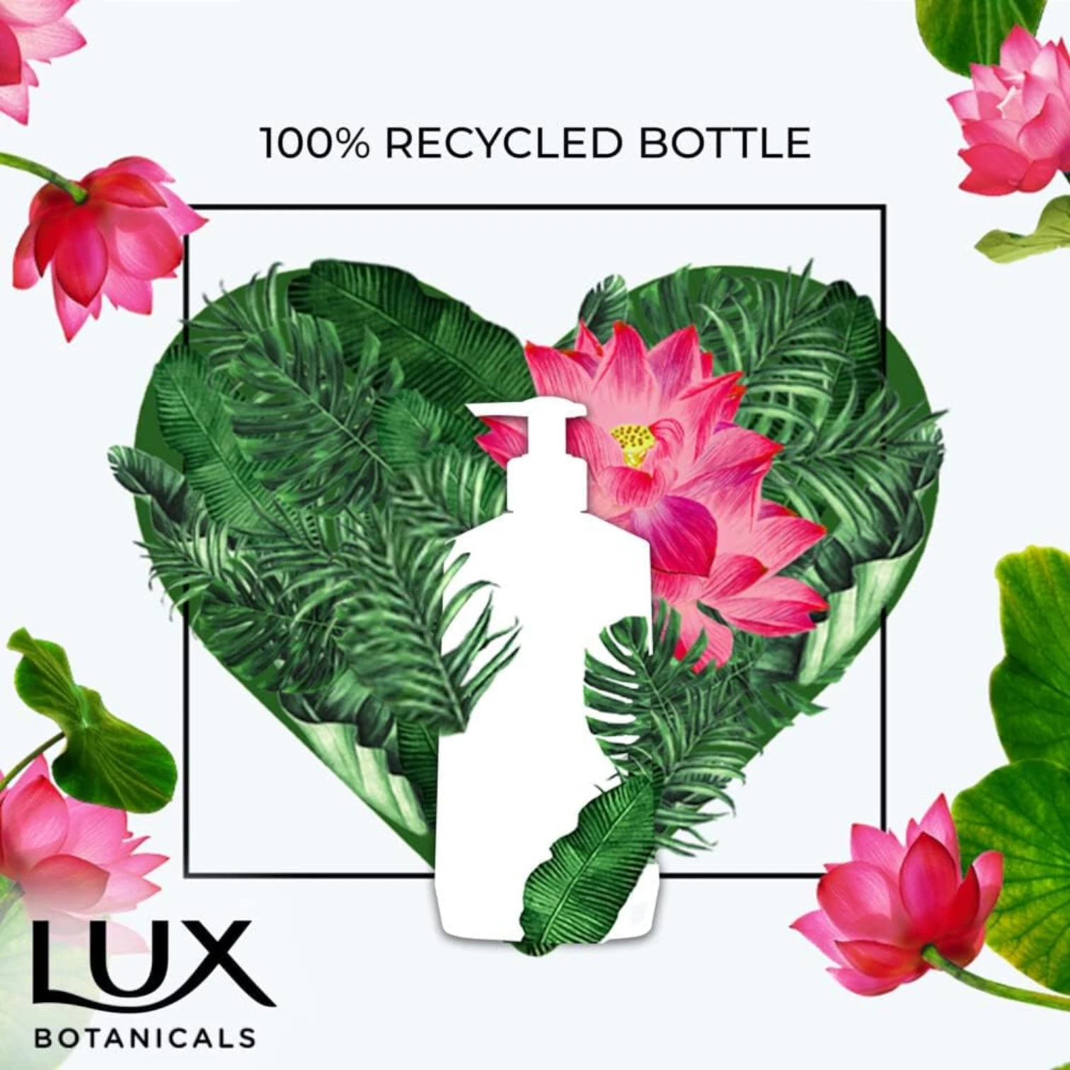 Lux Botanicals Hand Wash – Lotus & Honey – 500ml | Perfumed Liquid Soap with 100% Natural Extracts | Paraben-Free, Gentle Cleanser for All Skin Types - Damoo
