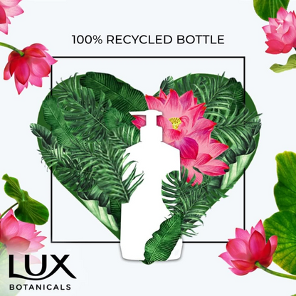 Lux Botanicals Hand Wash – Lotus & Honey – 500ml | Perfumed Liquid Soap with 100% Natural Extracts | Paraben-Free, Gentle Cleanser for All Skin Types - Damoo