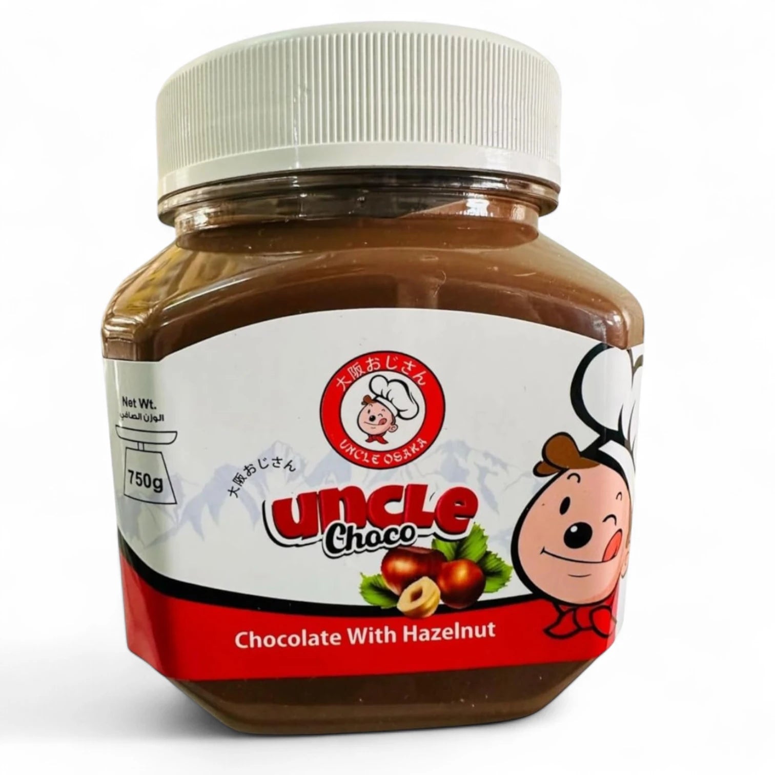 Uncle Osaka Choco Hazelnut Chocolate Spread – 750g Jar | Rich, Creamy & Halal-Friendly Cocoa Spread - Damoo