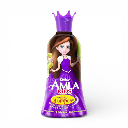 Dabur Amla Kids Nourishing Shampoo for Strong & Long Hair with Natural Extracts – No Sulfates & No Parabens (200ml) - Damoo
