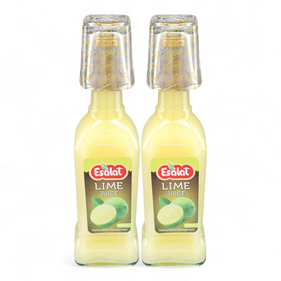 Esalat Lime Juice – 2 x 430ml Bottles – Natural Lemon & Lime Juice for Cooking, Salads & Refreshing Drinks - Damoo