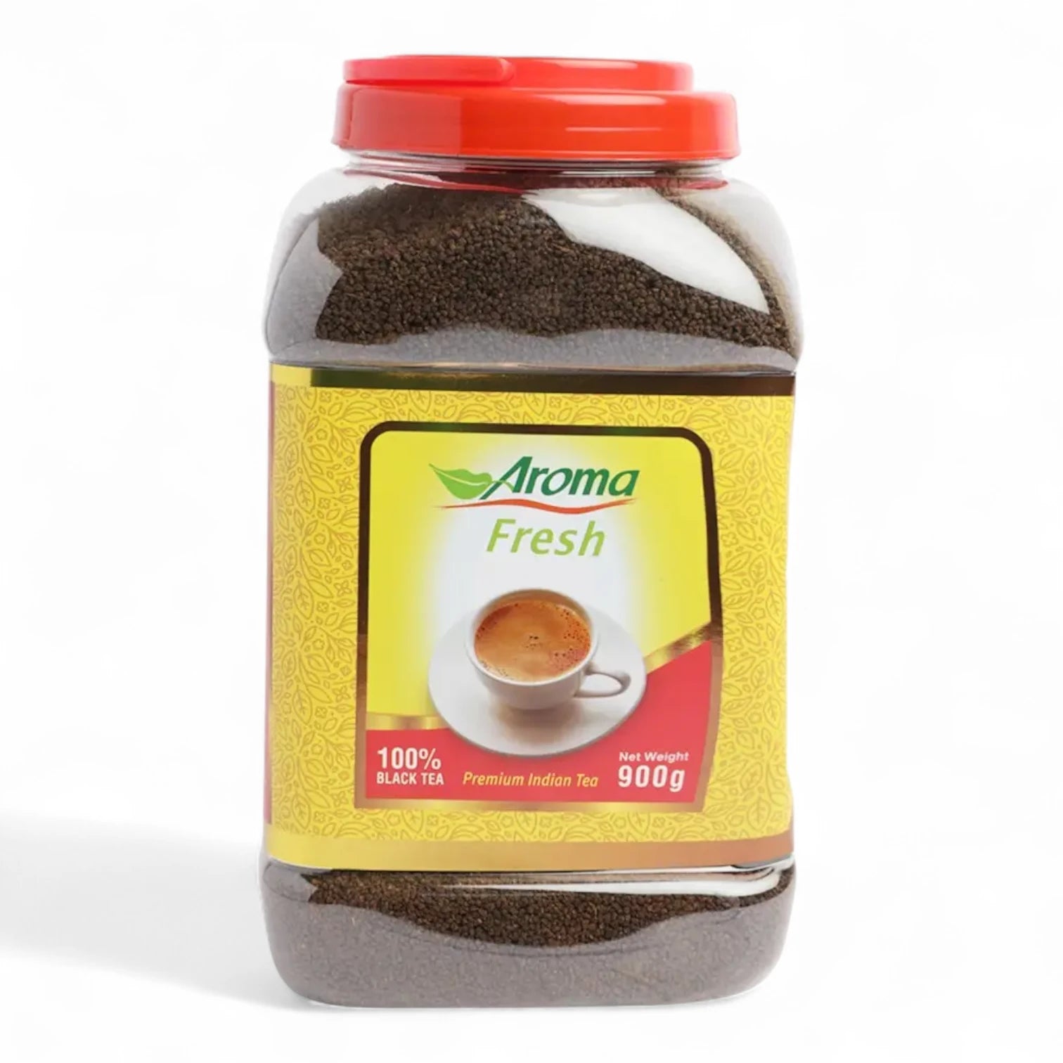 Aroma Fresh Premium Indian Tea – Strong & Rich Loose Black Tea Blend, Smooth Flavor & Invigorating Aroma – 900g Pack - Damoo