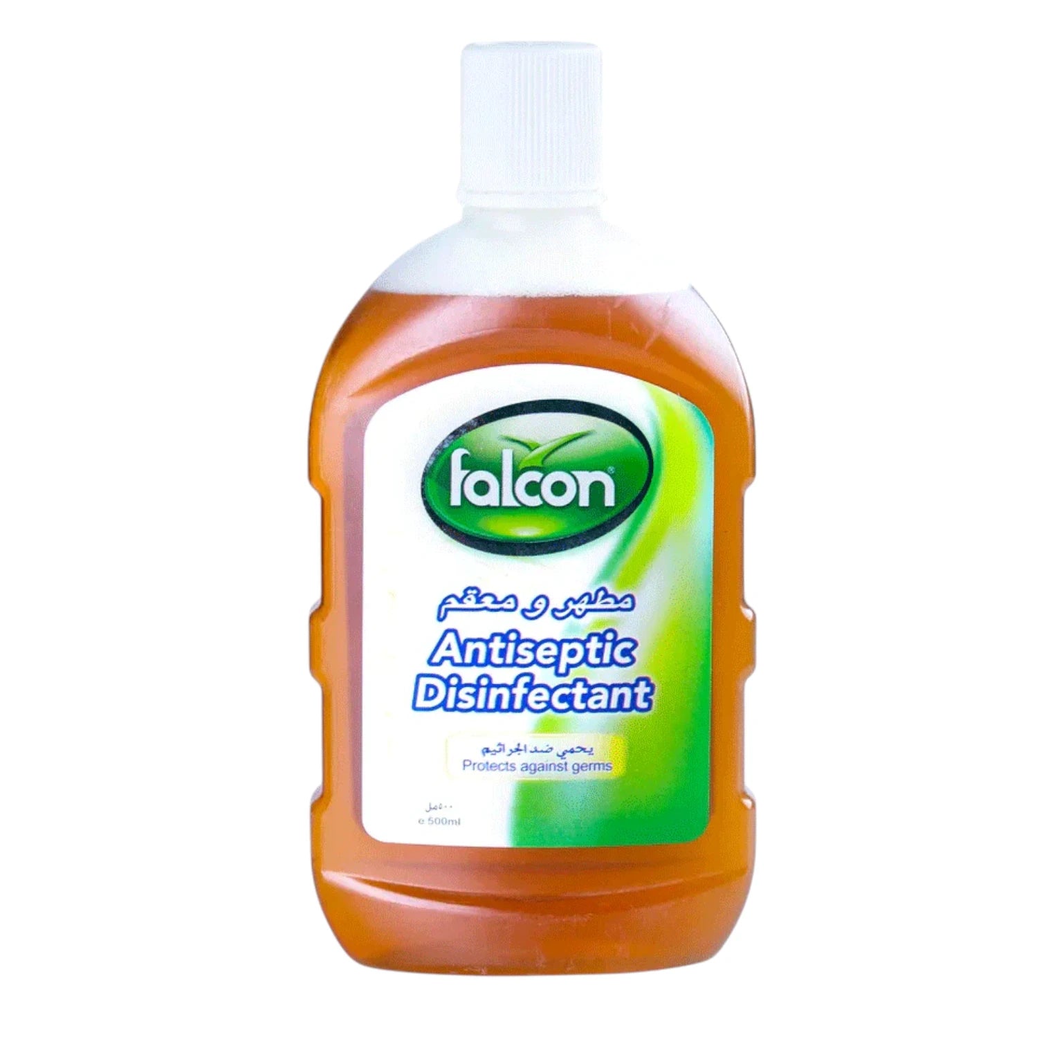 Falcon Antiseptic Disinfectant Liquid 500ml | Multi-Purpose Antibacterial Cleaner for Home, Office & Personal Hygiene – Protects Against Germs & Bacteria - Damoo
