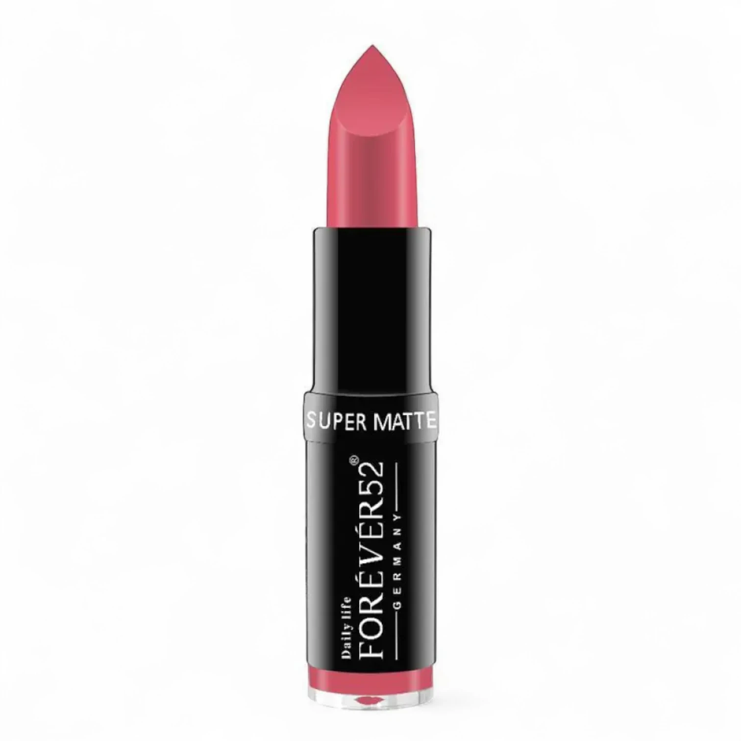 Forever52 Matte Long Lasting Lipstick – Intense Pink Shade MLS003, Rich Pigmentation, Waterproof & Smudge-Proof Formula, 10H Wear, Lightweight Creamy Texture – 3.8g - Damoo
