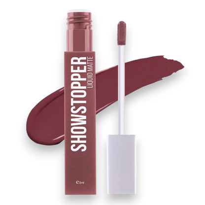 Daily Life Forever52 ShowStopper Liquid Matte Lipstick – Lust SHW014 | Long-Lasting, Smudge-Proof, Waterproof, High-Pigment, 5ml - Damoo