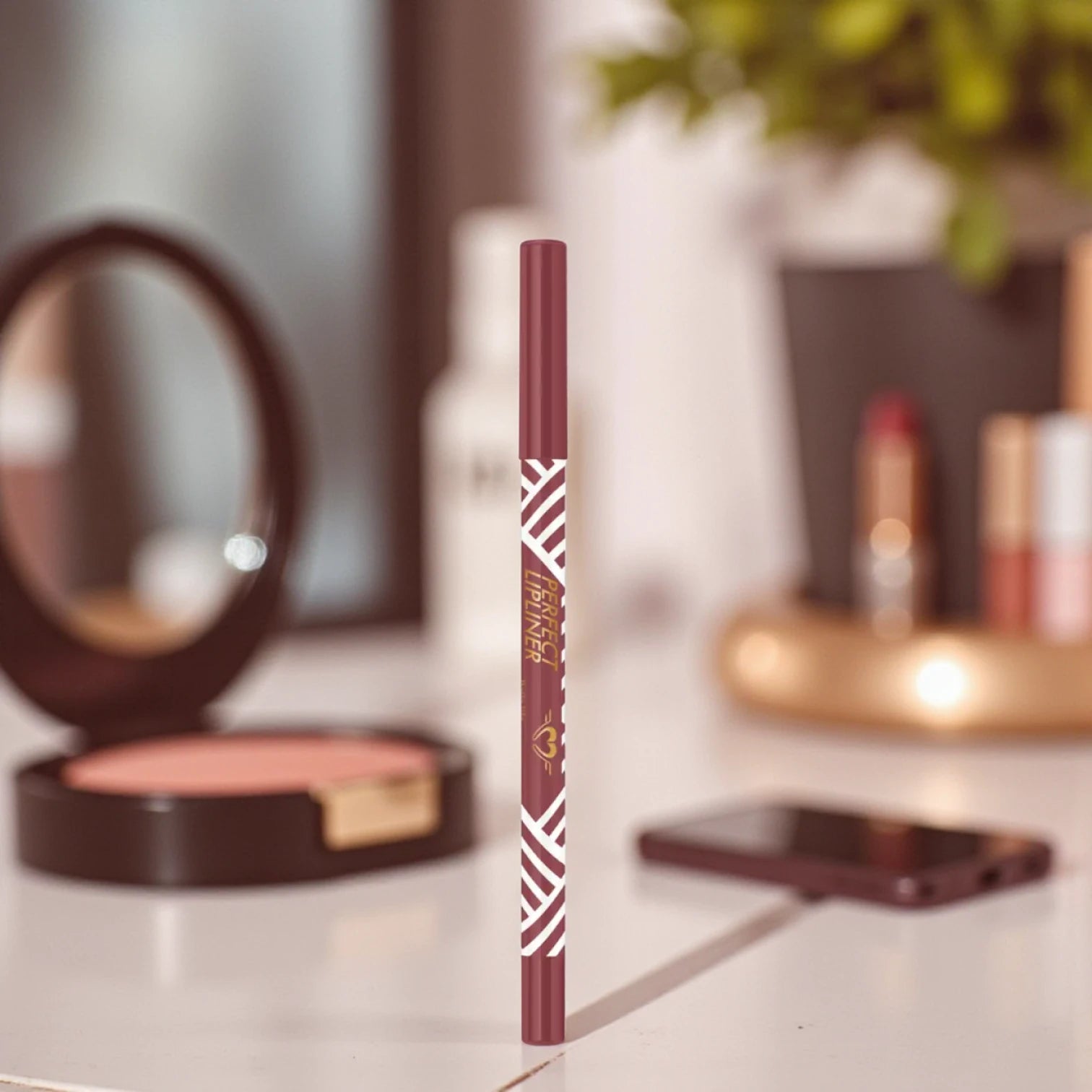 Forever52 Perfect Lip Liner – Romantic Shade G210 | Long-Lasting, Smooth & Precise Lip Definition – 1.2g - Damoo
