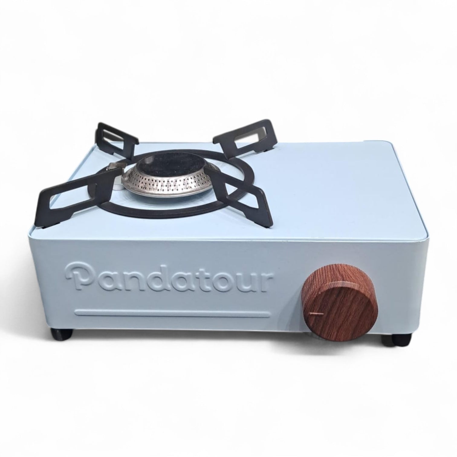 Pandatour OTGS-600 Portable Gas Stove – 2.0KW Single Burner Butane Camping Stove for Outdoor Cooking, Travel & Emergency Use – Blue