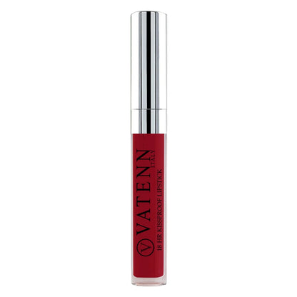 Vatenn Italy 18Hr Kissproof Lipstick – Shade 09 Light Red. Ultra matte, transfer-proof, water-resistant lipstick with bold pigment. Vegan & dermatologically tested. - Damoo
