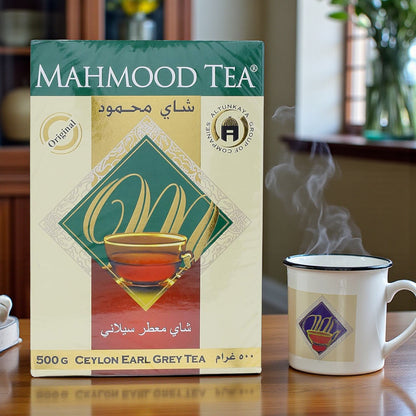 Mahmood Ceylon Earl Grey Black Tea 500g – Premium Loose Leaf Bergamot Flavoured Tea - Damoo
