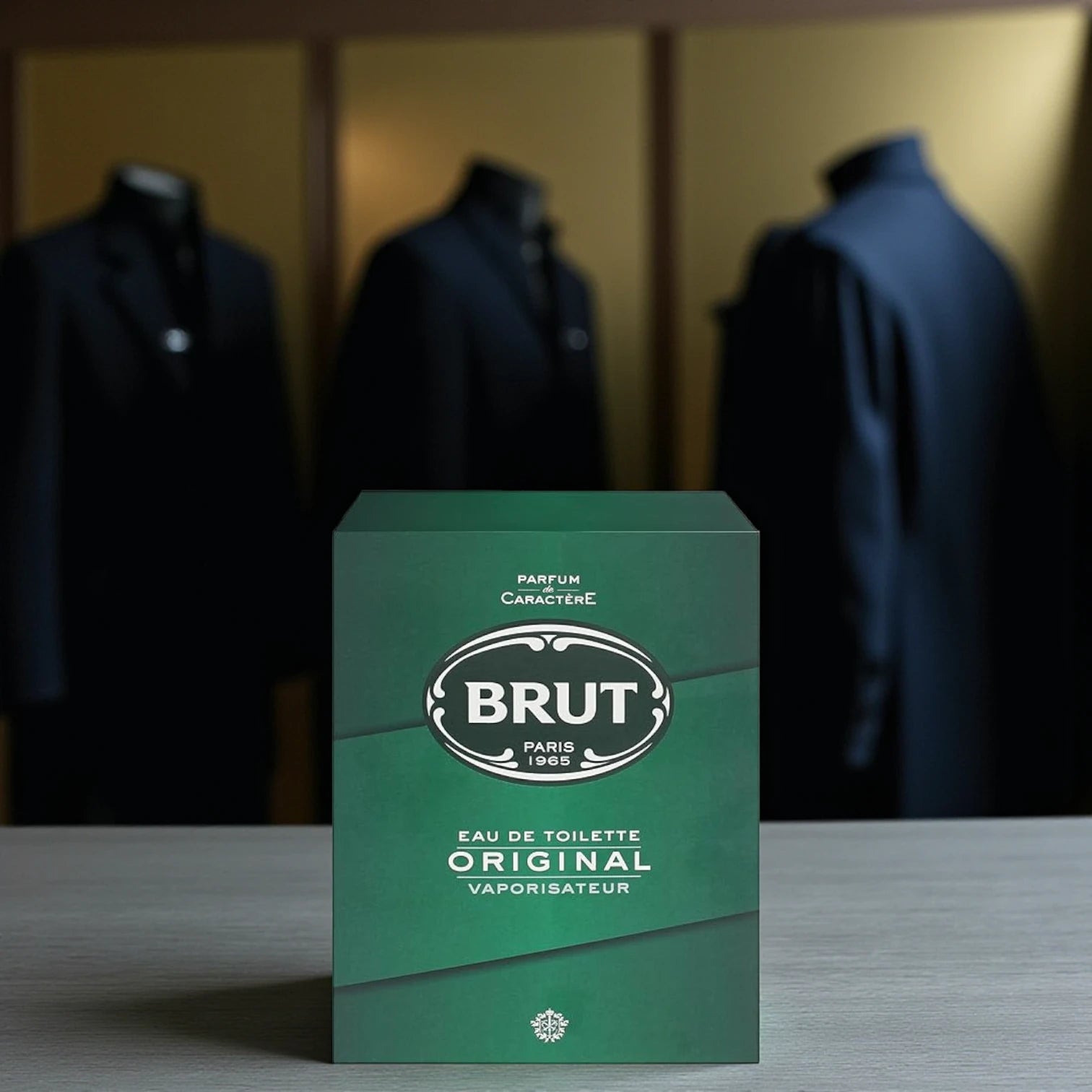 Brut Original Eau De Toilette Spray for Men – Classic Masculine Scent – Long-Lasting Freshness – 100ml Vaporisateur – Travel-Friendly Size - Damoo