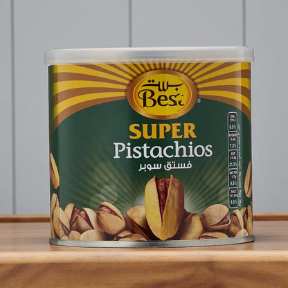 Best Super Pistachio Nuts 225g Can | Roasted & Salted | Gourmet Snack Rich in Healthy Fats, Antioxidants & Minerals - Damoo