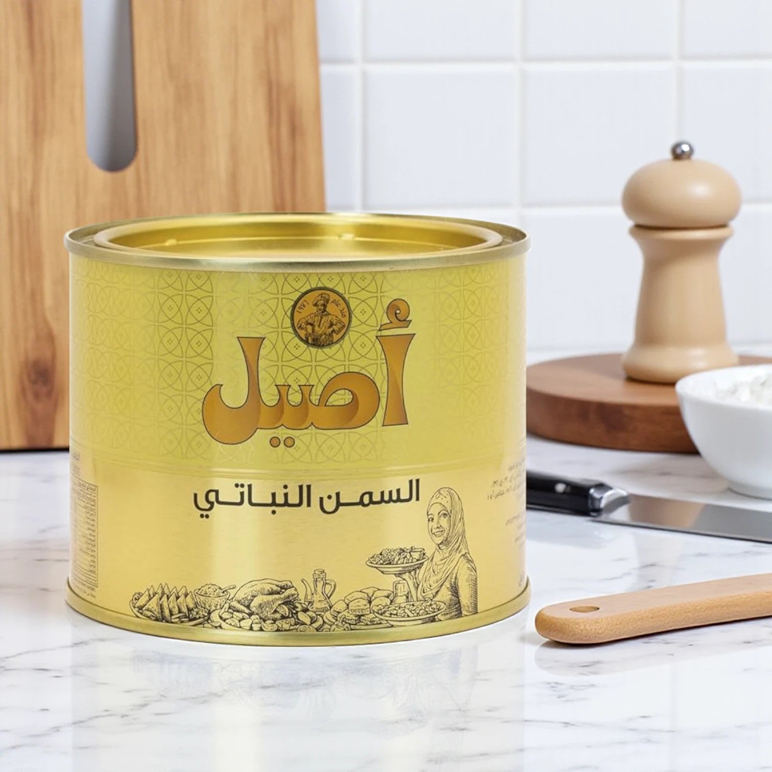 Aseel Vegetable Ghee – 500ml | Trans Fat-Free, Vitamin-Enriched, Aromatic Ghee for Everyday Cooking & Gourmet Dishes - Damoo