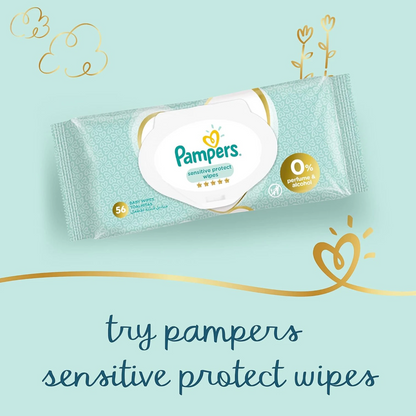 Pampers Premium Care Taped Diapers – Size 2 (3–8kg), 46 Count | Ultra-Soft Newborn Protection with Navel Cut & Wetness Indicator - Damoo