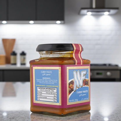 MF Curry Paste – Authentic Indian Curry Flavor in a Jar | Rich, Ready-to-Use Seasoning | 250g Jar - Damoo