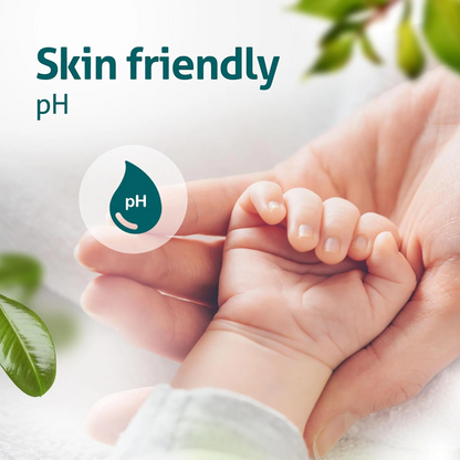 Himalaya No Tears Gentle Baby Shampoo 400ml – With Hibiscus & Chickpeas | 94.4% Natural Origin | Tear-Free & pH Balanced for Newborns | Alcohol & Sulphate Free - Damoo