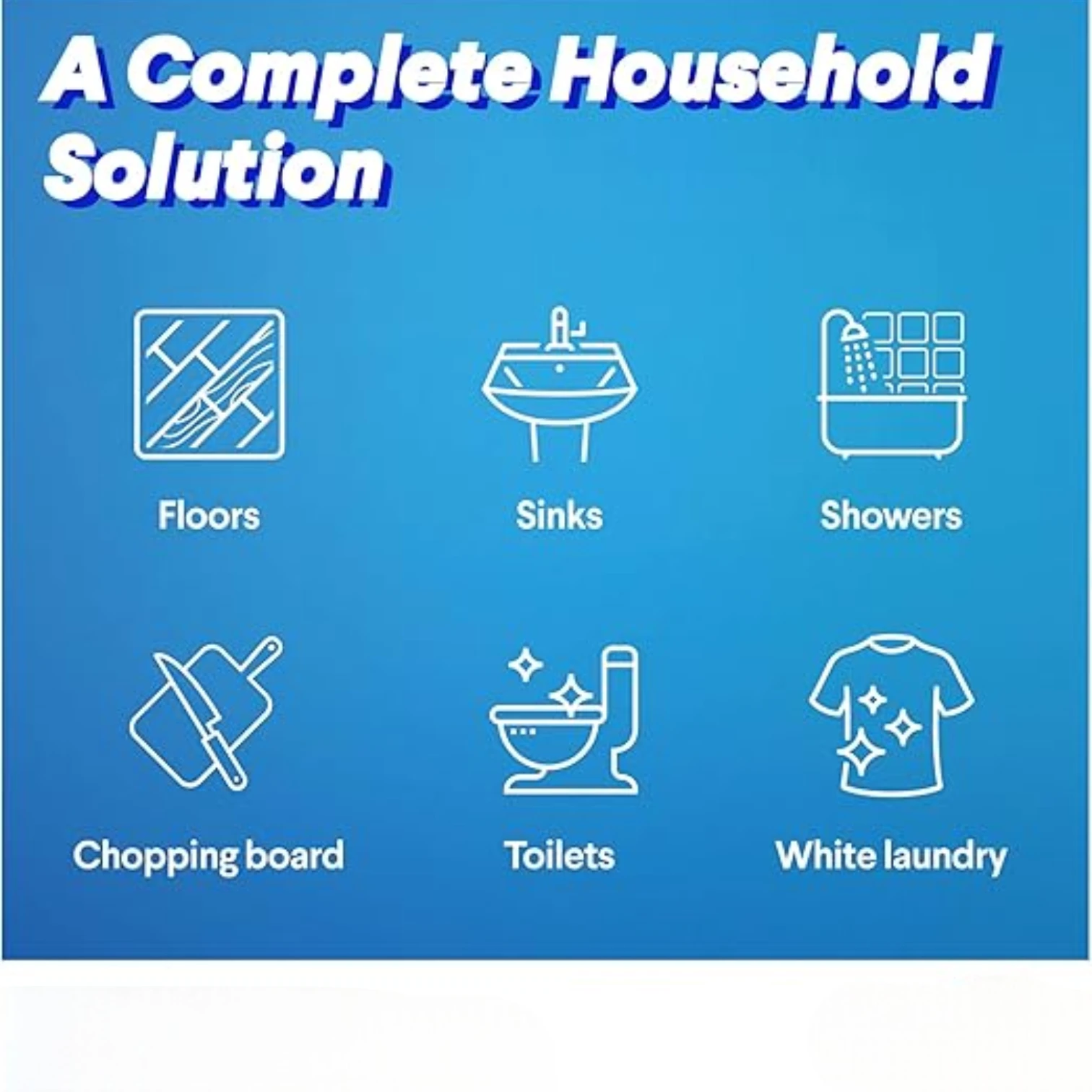 EXTRA WHITE Bleach – 3.78L Multi-Purpose Cleaner & Disinfectant – Stain Remover, Deodorizer & Laundry Whitener