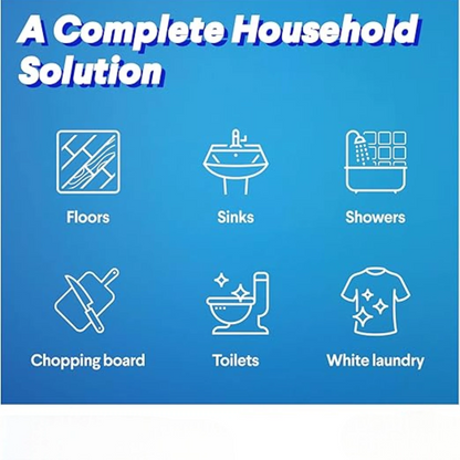 EXTRA WHITE Bleach – 3.78L Multi-Purpose Cleaner & Disinfectant – Stain Remover, Deodorizer & Laundry Whitener