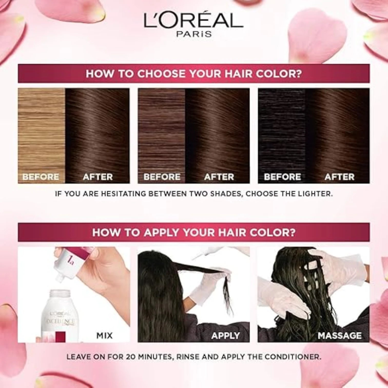 L’Oréal Paris Excellence Crème 4.0 Brown – Permanent Hair Color with Triple Care Protection & 100% Grey Coverage - Damoo