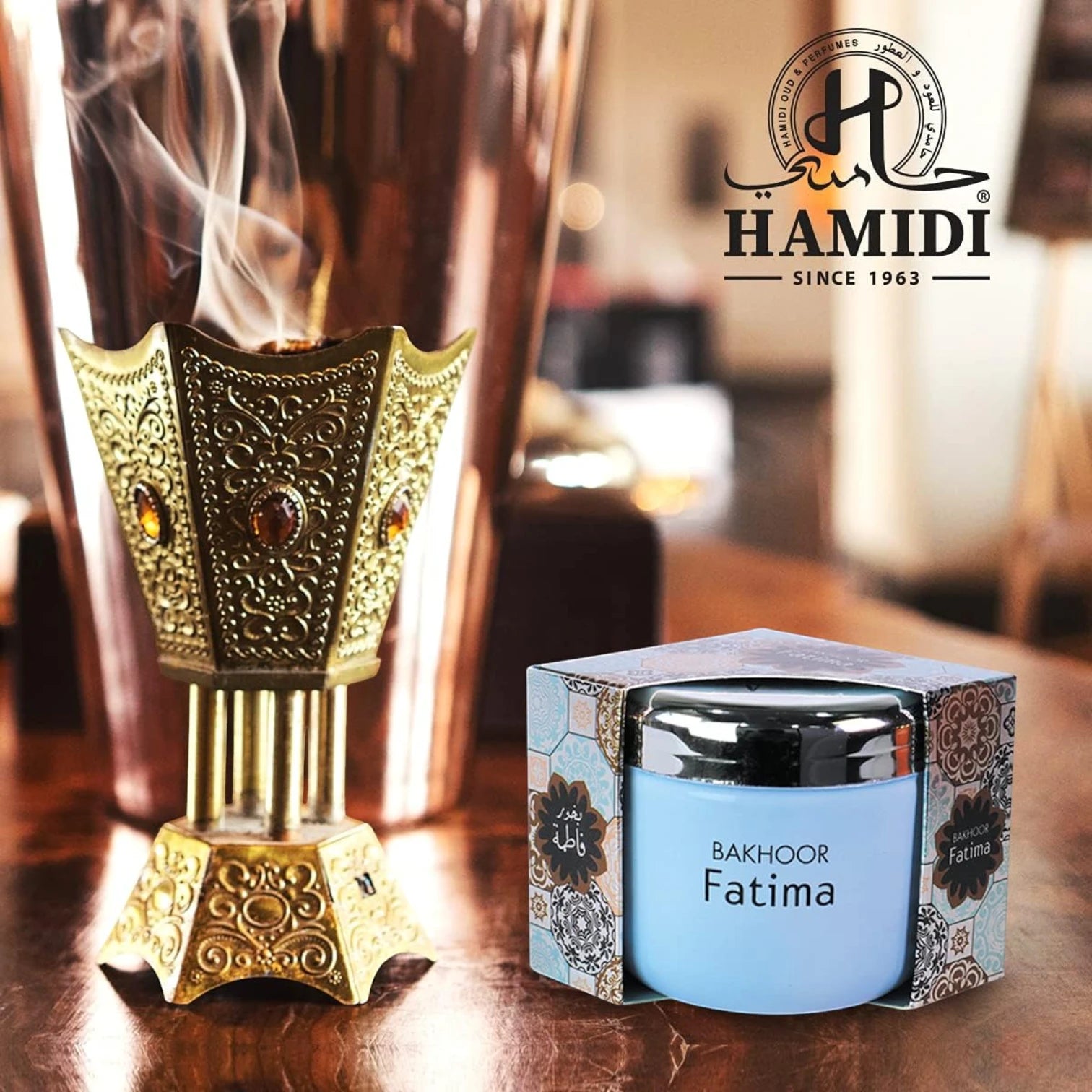 Hamidi Oriental Incense 70g – Premium Smoke-Free Oriental Fragrance Sticks for Home, Office & Meditation | Air Purifying & Relaxing Aroma - Damoo