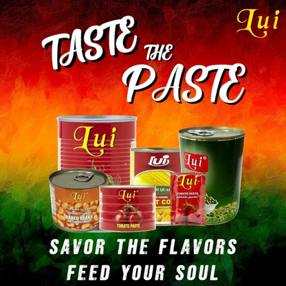 Lui Thick & Rich Tomato Paste 400g x 3 | 100% Natural | No Artificial Additives | Premium Tomato Flavor for Everyday Cooking - Damoo