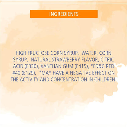American Garden Strawberry Syrup 680g – Gluten Free Vegetarian Sweet Fruit Syrup for Ice Cream, Pancakes, Waffles, Milkshakes & Desserts - Damoo