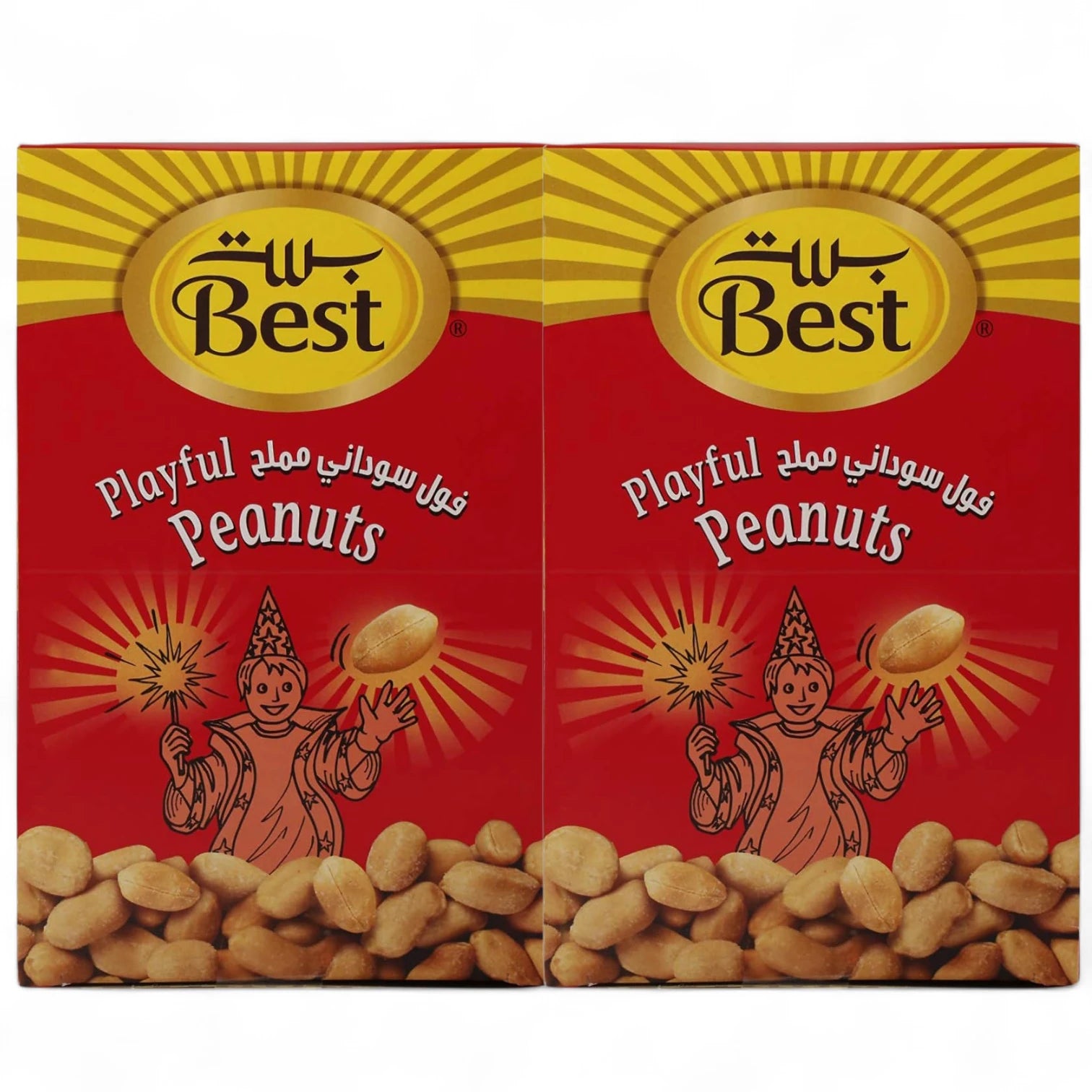 Best Playful Roasted & Salted Peanuts – 30 Packs (15 x 2 Combo) | Crunchy & Healthy Snack | Free from Hydrogenated Fats | Family-Friendly & On-the-Go Treat - Damoo
