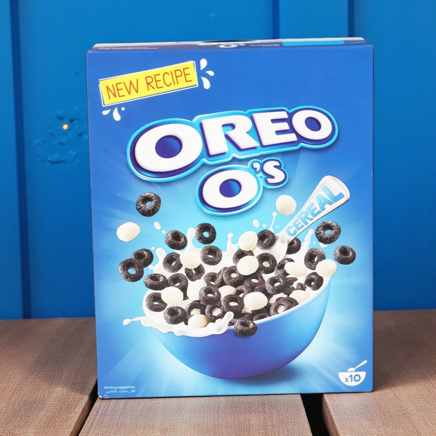 Oreo O’s Cereal – 320g | Crunchy Chocolate Cereal with Oreo Cookie Flavor | Sweet Breakfast or Snack for All Ages - Damoo