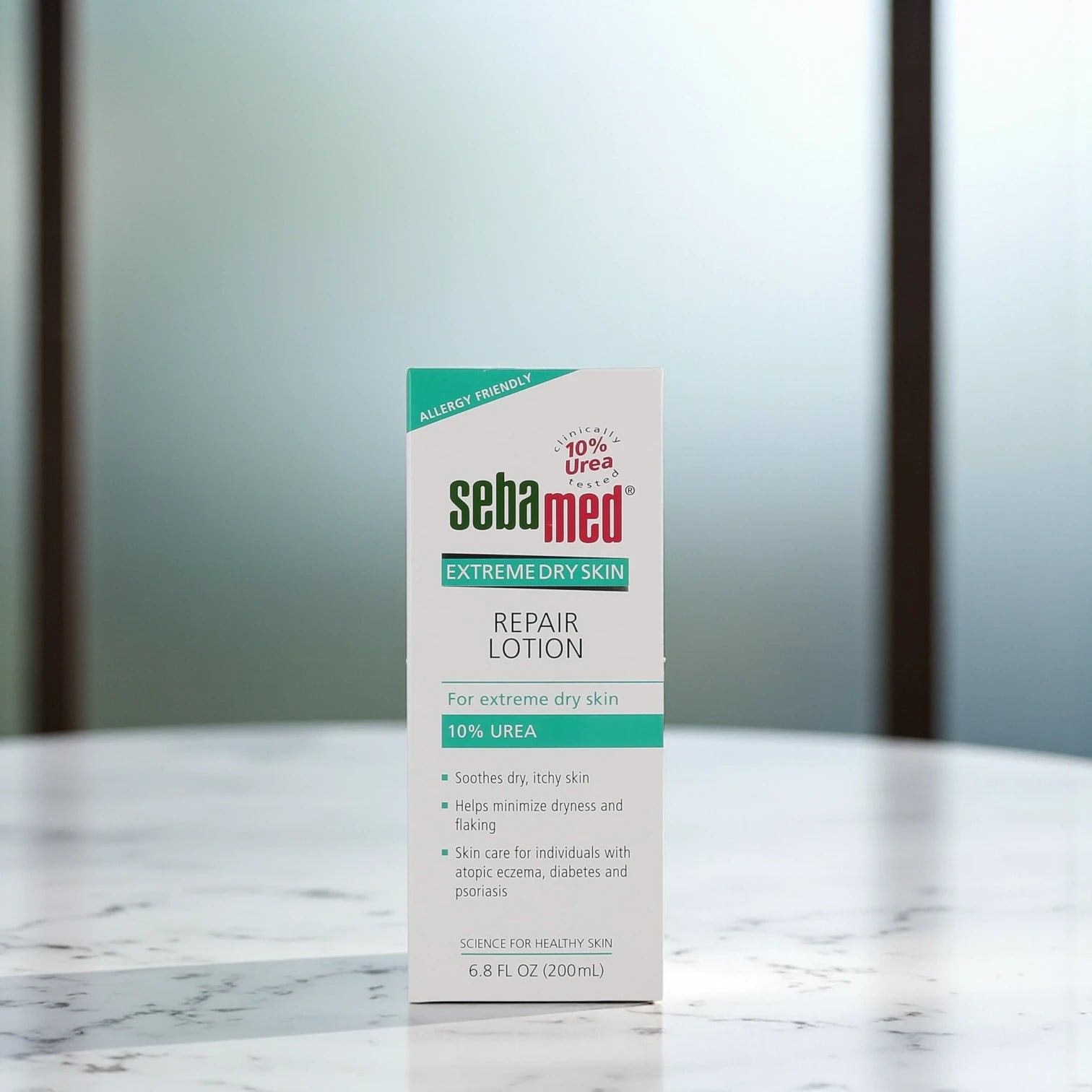 SEBAMED Body Repair Lotion for Extreme Dry Skin Urea – 200ml – Homeopathic Skin Moisturizer for Hydration & Repair - Damoo