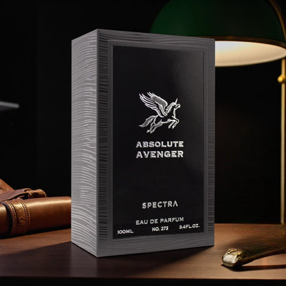 Spectra 273 Absolute Avenger EDP Perfume for Men – Citrus & Warm Spicy Fragrance, Long-Lasting 100ml - Damoo