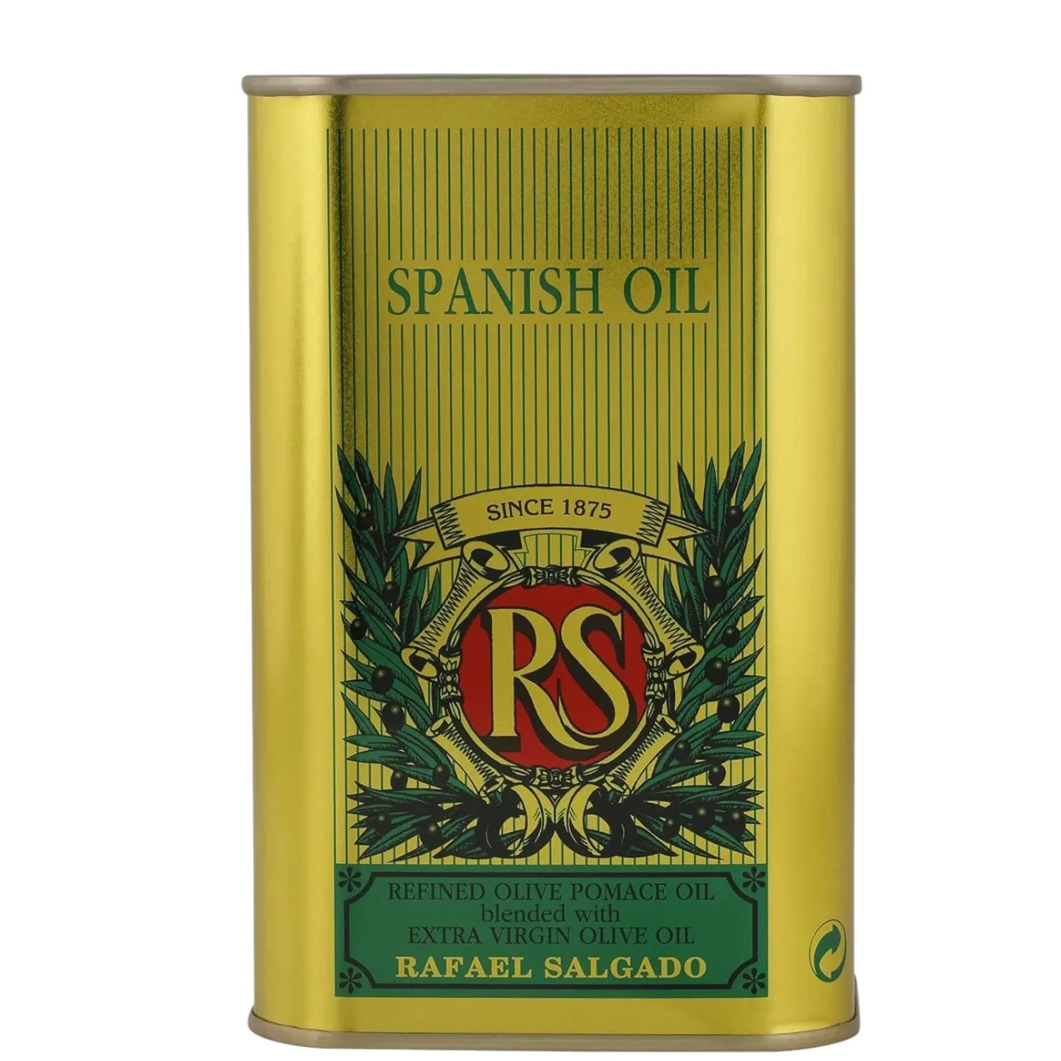 Rafael Salgado Olive Oil 800ml – Pure Spanish Olive Oil for Frying, Cooking & Salad Dressings – No Additives or Preservatives - Damoo