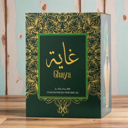 Hamidi Ghaya Concentrated Perfume Oil 22ml – Long Lasting Alcohol-Free Attar for Men | Pure Halal Arabic CPO Fragrance - Damoo