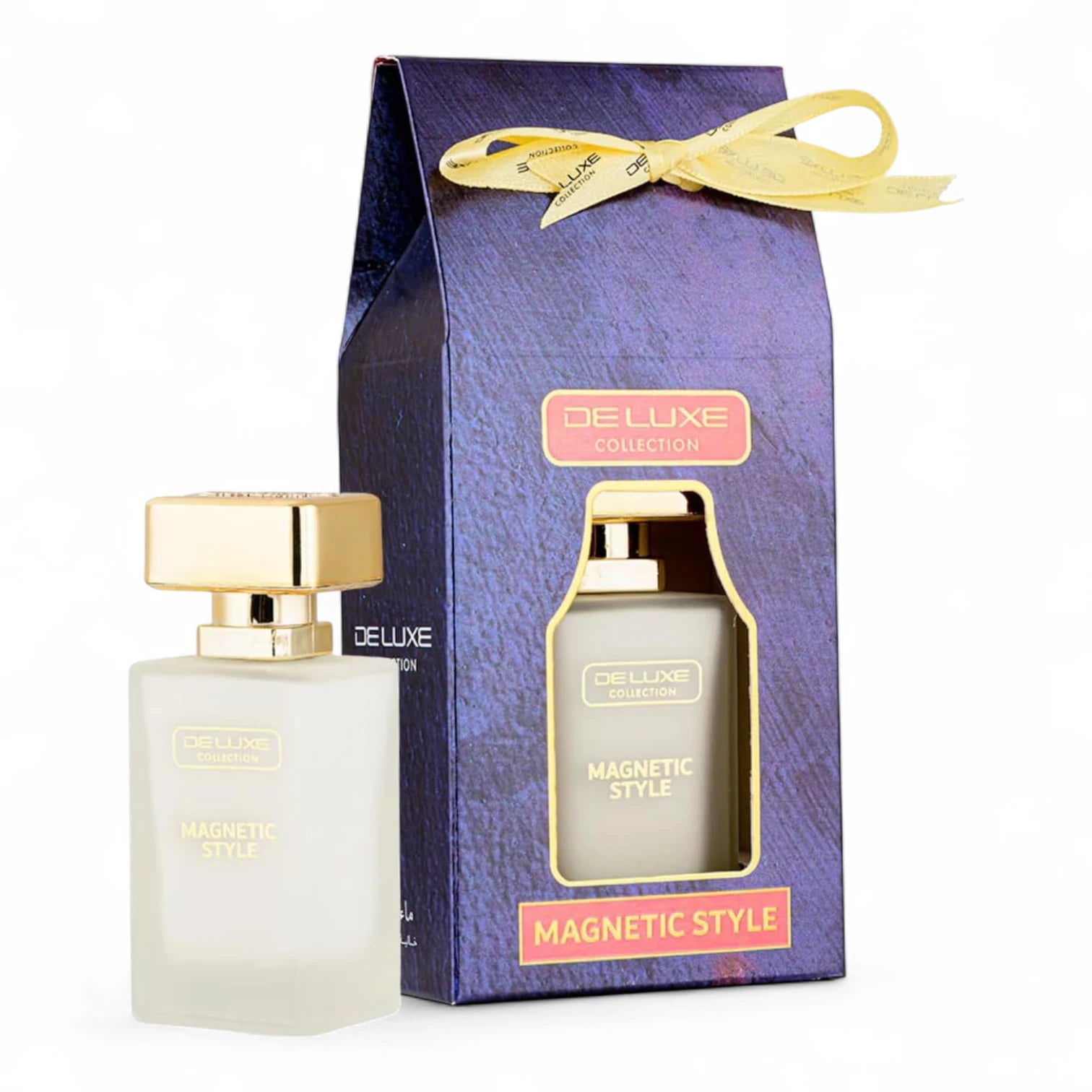 HAMIDI Deluxe Collection Magnetic Style Unisex Alcohol-Free Water Perfume 50ml – Travel Size Amber Scent with Violet, Floral & Woody Notes - Damoo
