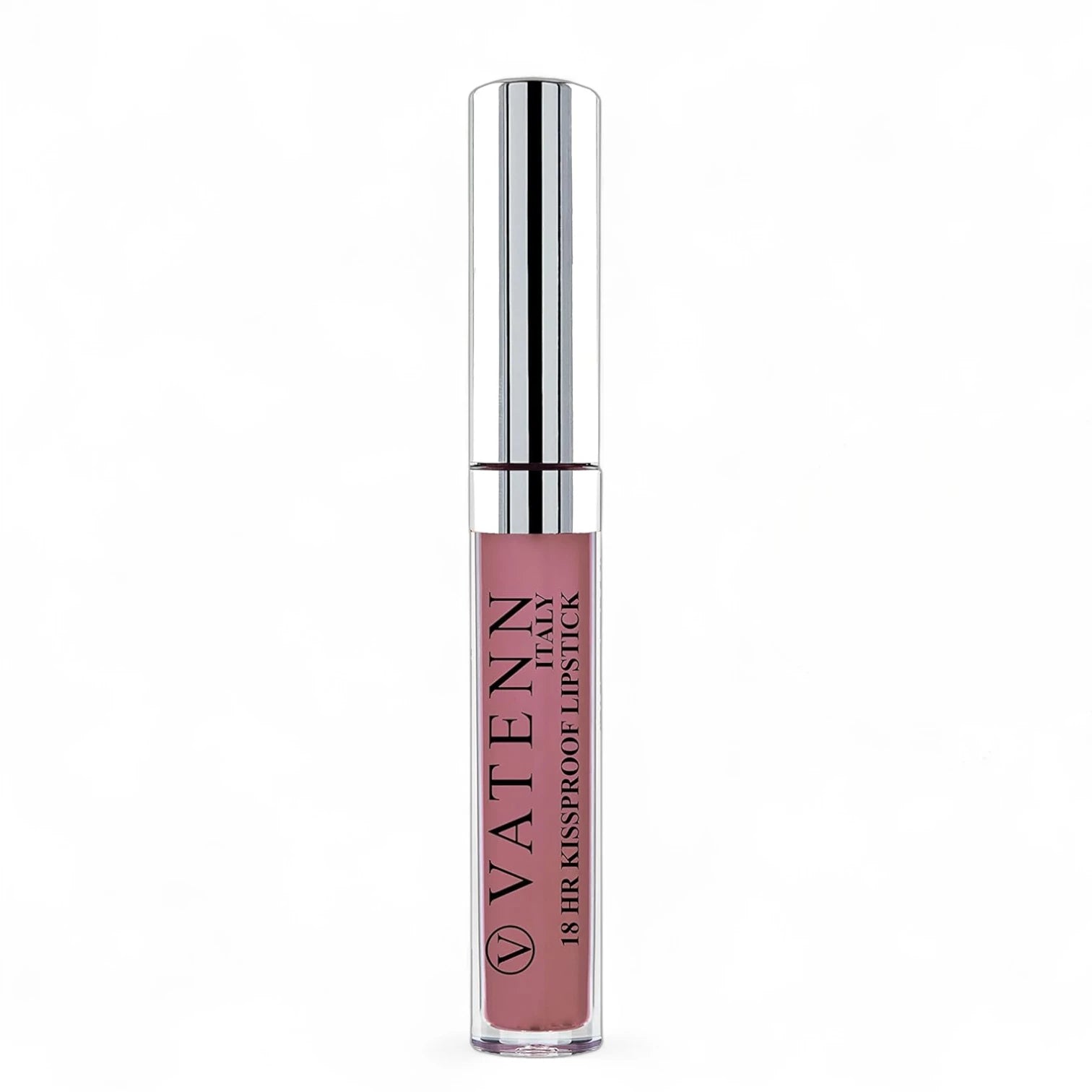 Vatenn Italy 18 Hr Kissproof Liquid Lipstick – Shade 34 Chiaiano Nude, Waterproof High-Pigment Matte Finish, Long-Lasting Full-Coverage Lip Color - Damoo