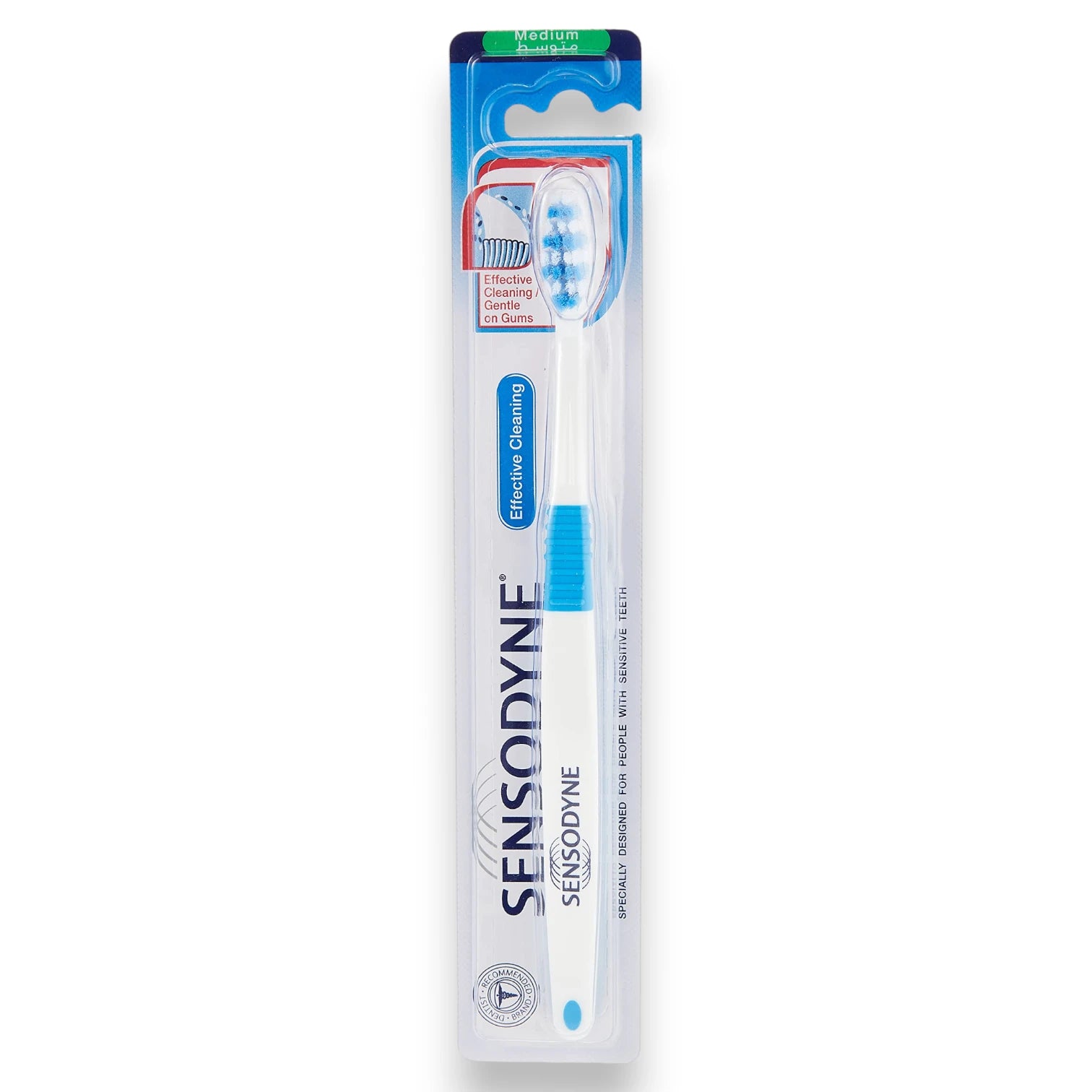 Sensodyne Elite Toothbrush | Effective Cleaning & Gentle on Gums | Dentist Recommended | Medium Bristles | Assorted Colors - Damoo