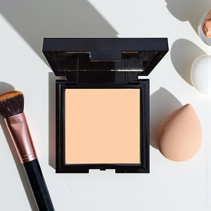 Vatenn Italy Duo Mat Wet & Dry Powder Foundation 206 – Long-Lasting Oil-Free Powder Makeup with Matte Finish, Breathable & Weightless Formula for Normal to Combination Skin - Damoo