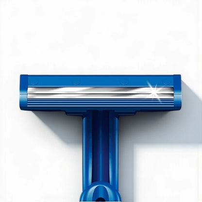 Gillette BlueII Men’s Disposable Razors – 2 Chromium-Coated Long Lasting Blades, Fixed Head – Pack of 5 - Damoo