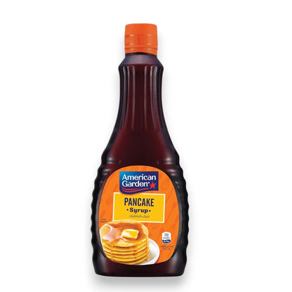 American Garden Pancake Syrup Original 355ml – Gluten Free Vegetarian Sweet Breakfast Syrup for Pancakes, Waffles, French Toast & Desserts - Damoo