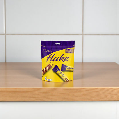 Cadbury Flake Minis Milk Chocolate Share Pack – 12 Bars | Delicate, Flaky Milk Chocolate Fingers, 145g UK - Damoo