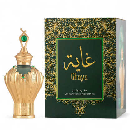 Hamidi Ghaya Concentrated Perfume Oil 22ml – Long Lasting Alcohol-Free Attar for Men | Pure Halal Arabic CPO Fragrance - Damoo