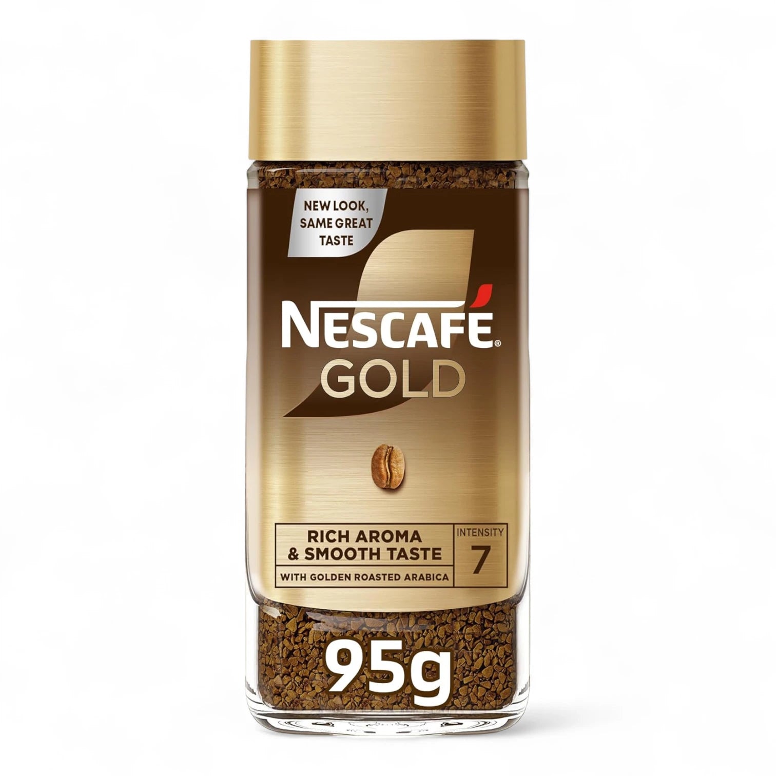 Nescafe Gold Dark Roast Instant Coffee – 95g Jar – Premium Arabica & Robusta Blend with Rich Aroma - Damoo