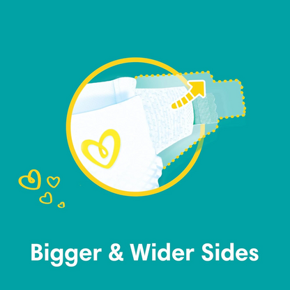 Pampers Baby-Dry Pants Diapers with Aloe Vera Lotion – Size 3 (6–11 kg), 60 Count | 360° Stretch Fit, Tear-Away Sides & Roll Tape for Easy Disposal | Up to 12-Hour Dryness & 100% Leak Protection – Jumbo Pack - Damoo
