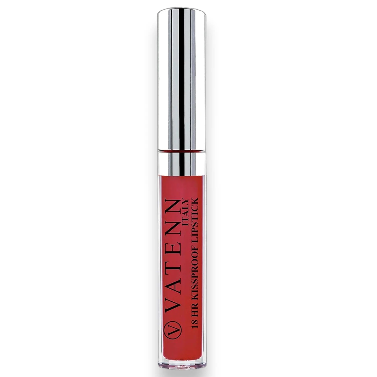 Vatenn Italy 18Hr Kissproof Liquid Lipstick – Shade 25 London | Long-Lasting, Smudge-Proof, Bold Red Matte Lip Color - Damoo
